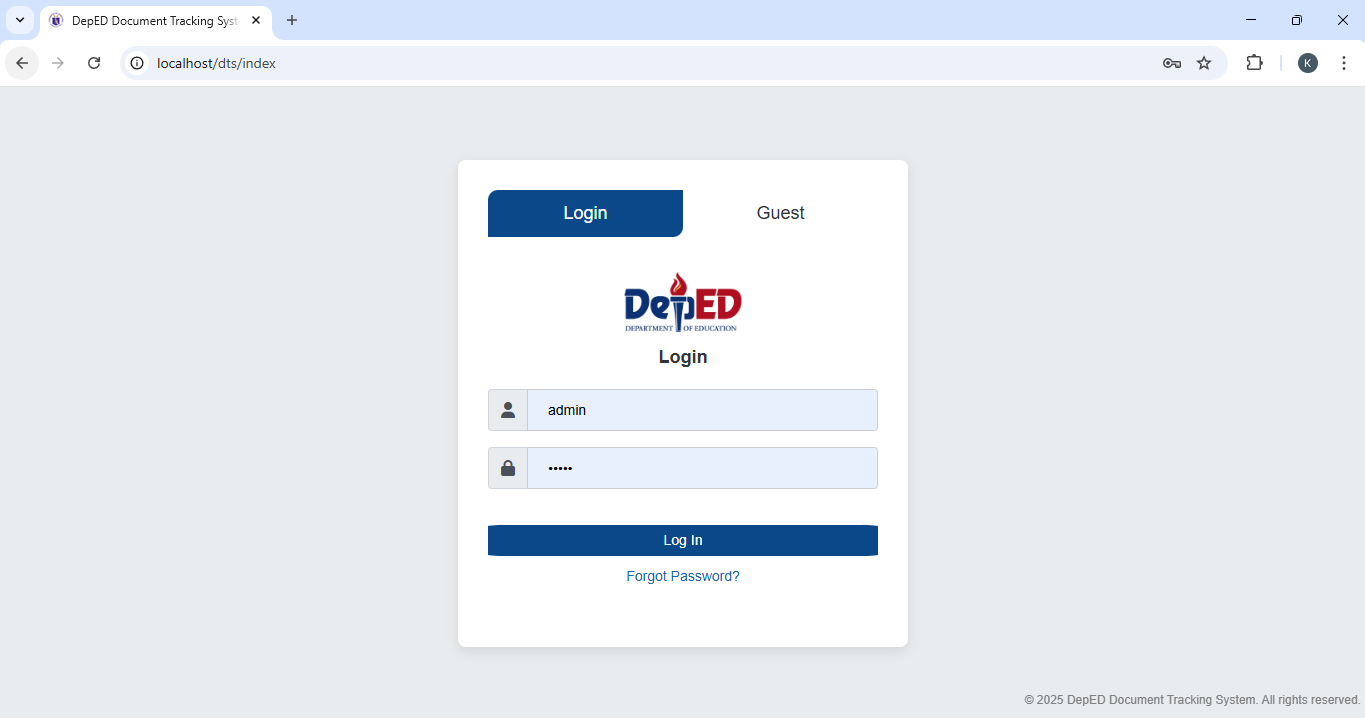 iosca login